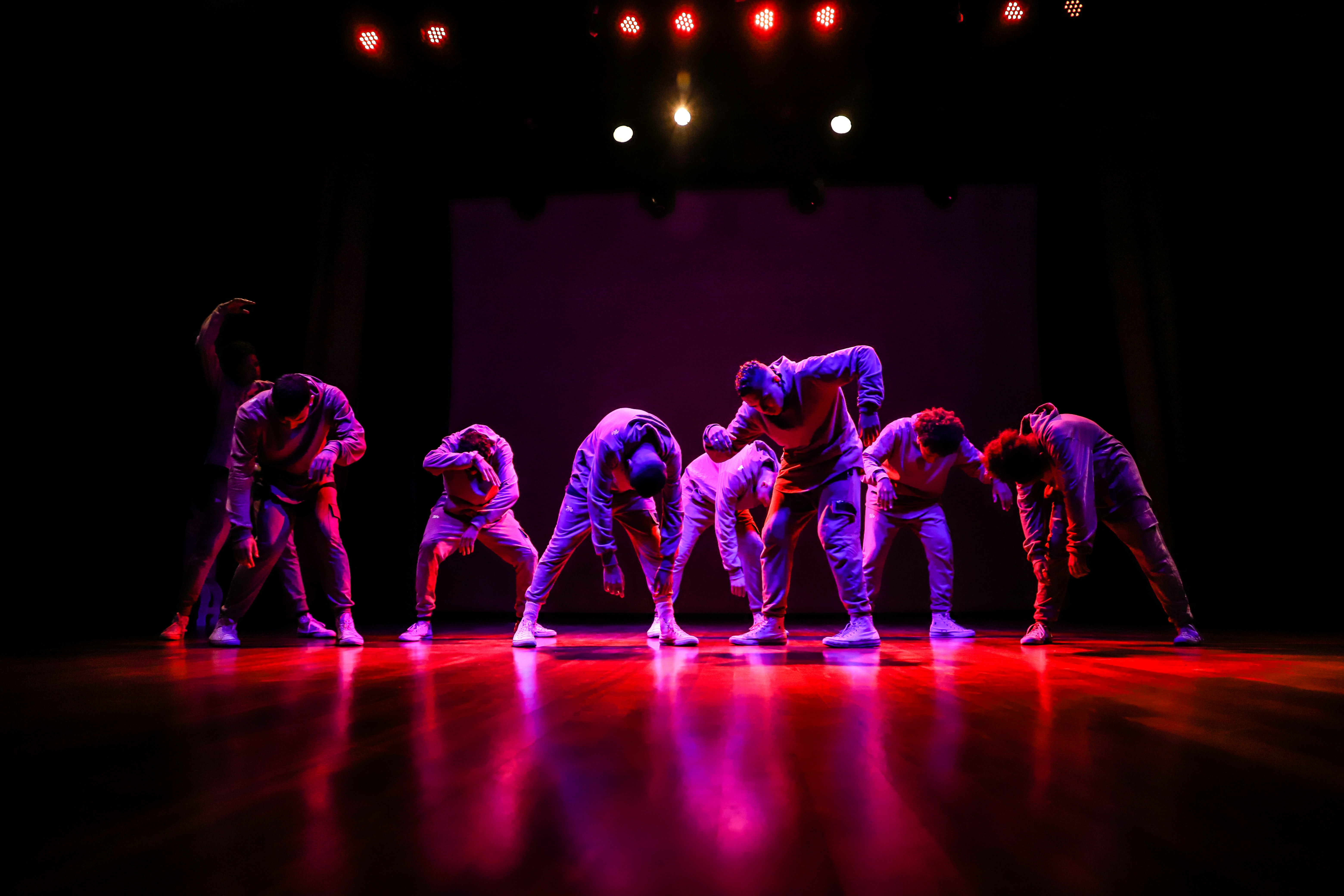 Dancers in motion